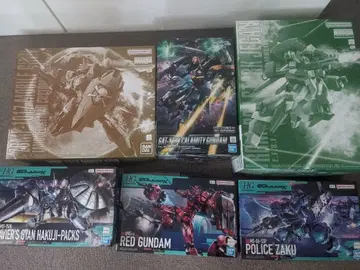 건담 프라모델 묶음 판매 6점