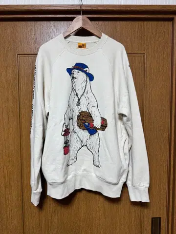 고 슬로우 캐러밴 곰 맨투맨 사이즈 3