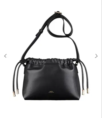 A.P.C. NINON 미니백 블랙 가죽