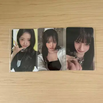 IVE 월드 투어 서울콘 7만 원 반지 MD 체인 스트랩 트레이딩 카드