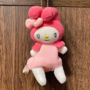 마이멜로디 [산리오] 봉제 인형 마스코트 파우치 당시 레트로