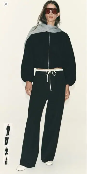 ZARA 와이드 팬츠 이지 팬츠