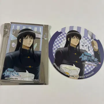 은혼 긴파치선생 애니카페 아크릴 카드 특전 카츠라