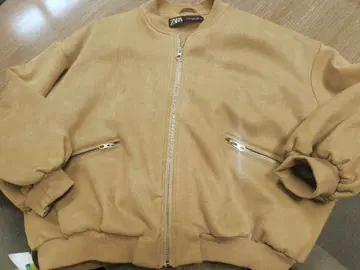 ZARA 베이지 집업 자켓