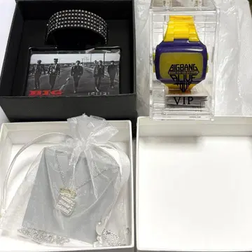 BIGBANG VIP 시트 특전 스와로브스키 뱅글 시계