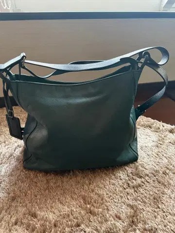 MOTHER HOUSE 다크 그린 가죽 숄더백 + 백팩