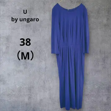 웅가로 블루 긴팔 티셔츠 원피스 38 M 파랑