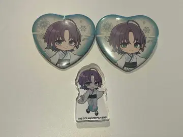 샤니마스 백귀야행 아사쿠라 토오루 하트 캔뱃지 아크릴 마스코트
