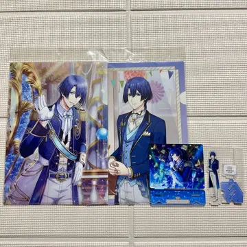 우타프리 히지리카와 마사토 클리어 파일/아크릴 스탠드 세트