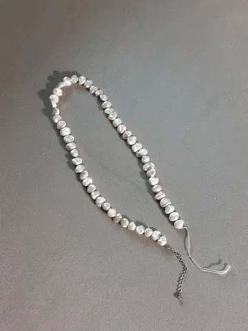 [ Foun ] 하자품! 머메이드 목걸이 담수 펄 목걸이