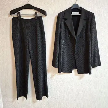 새상품급 로트레아몽 수트 셋업 상하의 스트랩