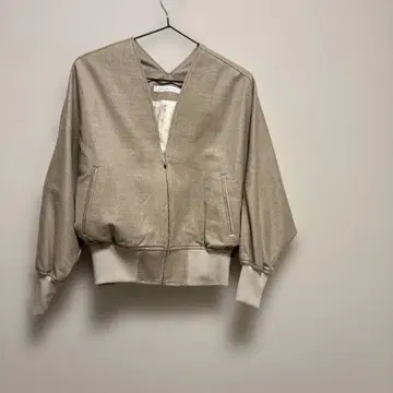 미사용 에스트네이션 ESTNATION 베이지 자켓 점퍼 블루종