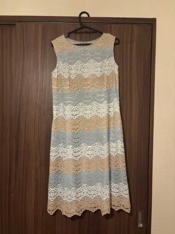 레이스 슬리브리스 원피스 사이즈 0