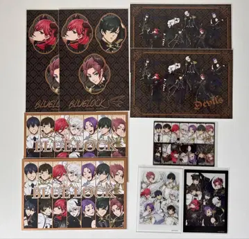 블루 록 천사와 악마 엽서 클리어 카드 집합 묶음 판매