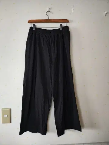 무인양품 블랙 티셔츠 팬츠