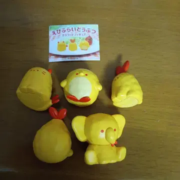 새우튀김 동물 마스코트 피규어