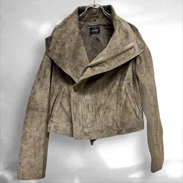 RULE 룰 스웨이드 자켓 집업 라이더스 베이지 M ( C4