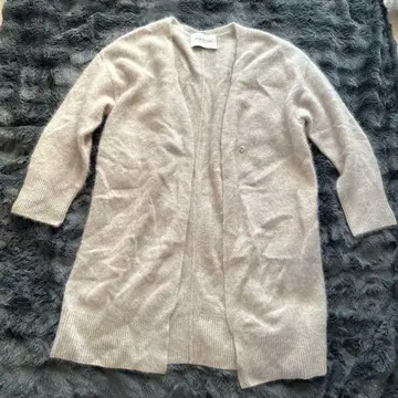 Spick&Span 스픽 앤 스팬 롱 가디건 복슬복슬 울