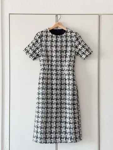 Birthday bash tweed dress