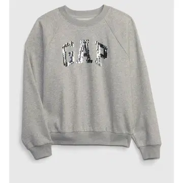 GAP 스팽글 아치 로고 맨투맨 트레이닝복