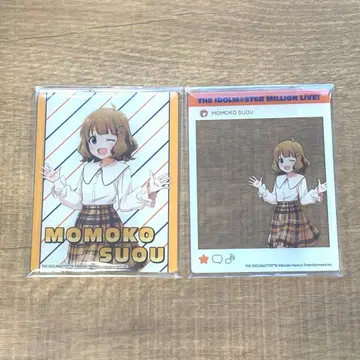 아이돌 마스터 밀리언 라이브 북오프 아크릴 카드 스오 모모코