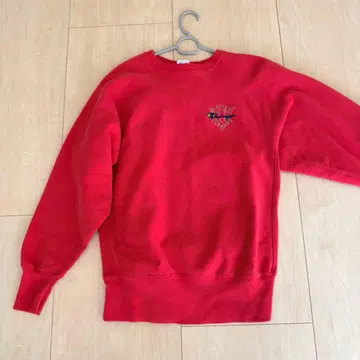 Champion 레드 크루넥 트레이닝복