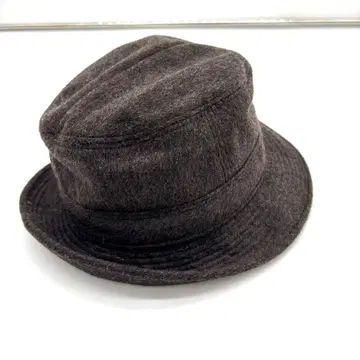 울 펠트햇 다크 그레이 박스형
