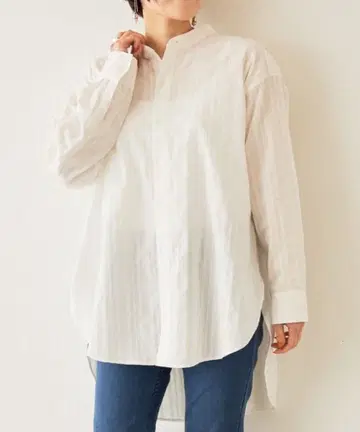 비어즐리 도비 스트라이프 셔츠