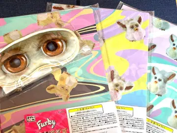 퍼비 안대+클리어 파일 & 스티커 세트