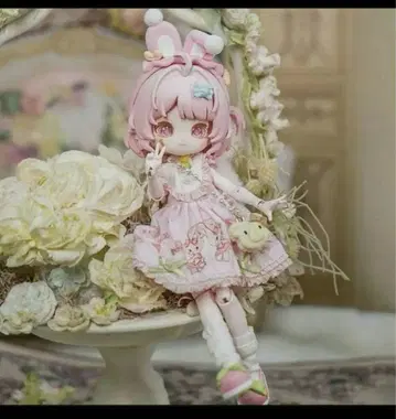 MINTY(민티) : 판타지 숲 복숭아 토끼 블라인드 인형