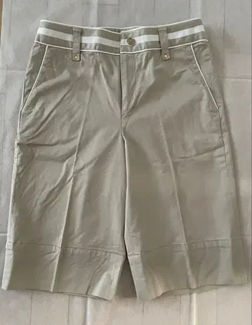 23구 SPORT 골프웨어 베이지 하프 팬츠 64