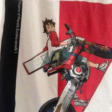 에우레카 세븐 T셔츠 XXL 사이즈 화이트