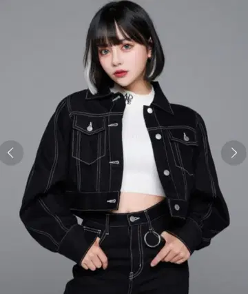 adree 스티치 데님 자켓 M 사이즈