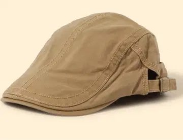 베이지 헌팅 캡 조정 가능