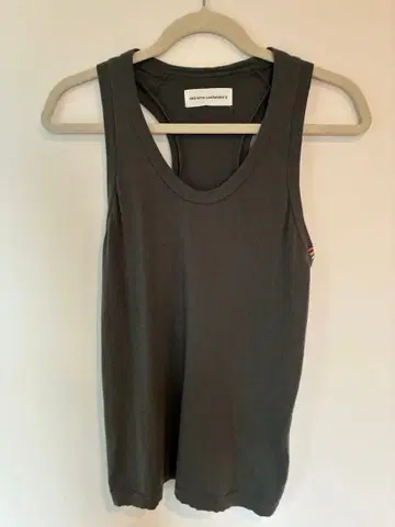 extreme cashmere 차콜 그레이 탱크탑