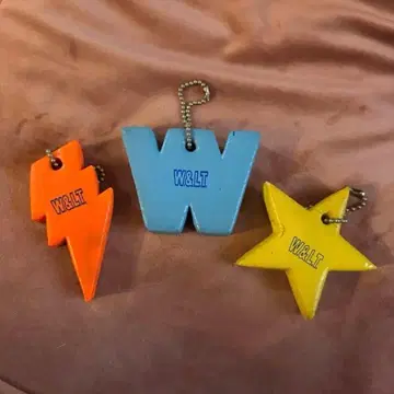 W&LT Walter Van Beirendonck 키링 3개 세트