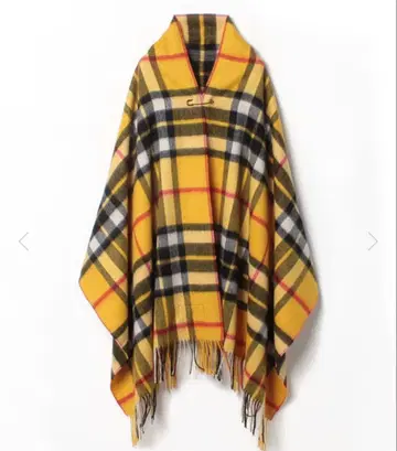 새상품급 TWEEDMILL 트위드 체크 무늬 스톨