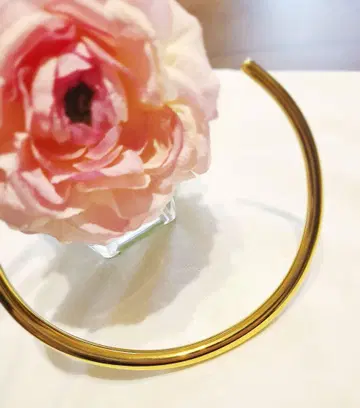 골드 심플 초커 목걸이