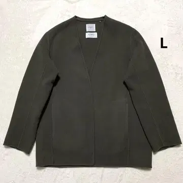 EDIFICE 에디피스 울 담요 자켓 카키 L 사이즈