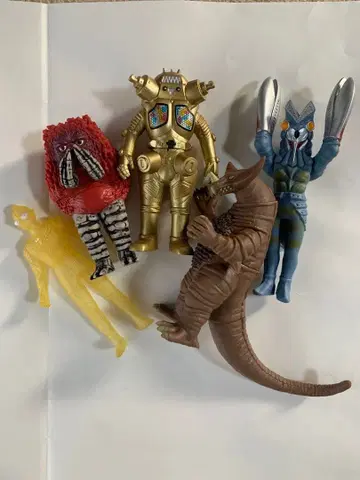 울트라맨 시리즈 피규어 5체 세트