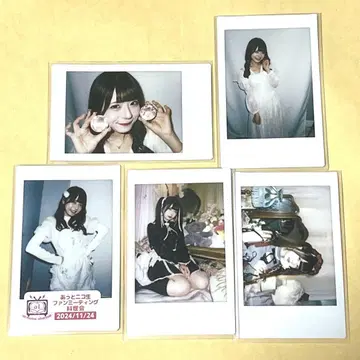 앳홈 카페 이벤트 솔로 폴라로이드 3종 세트 린린