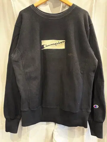 챔피온 리버스 위브 블랙 M 사이즈
