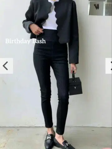 birthdaybash 벌스데이 바쉬 스트레치 데님 레깅스