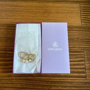 YUMI KATSURA 펄 목걸이