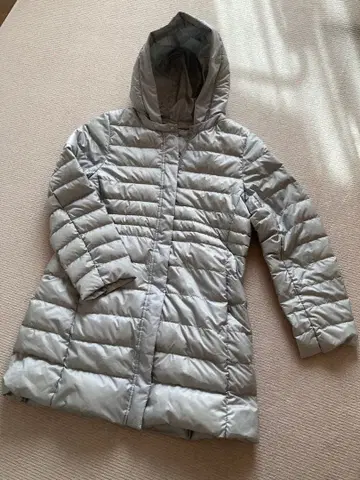 알파 큐빅 다운 코트 그레이 11호