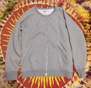 BEETLE 그레이 집업 맨투맨 L 사이즈