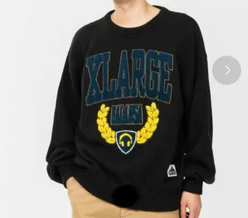 XLARGE 로고 니트 Lsize