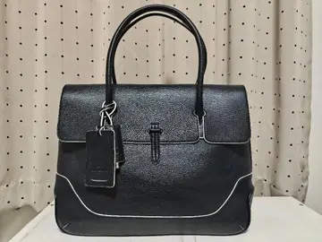 미사용품 페레 모르비다 MB055A 플랩 토트백 비즈니스 백