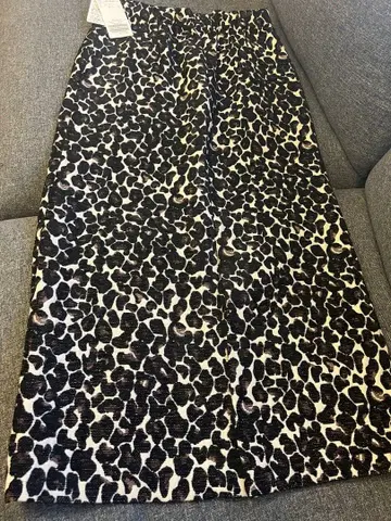 simplicte 레오파드 무늬 타이트 스커트