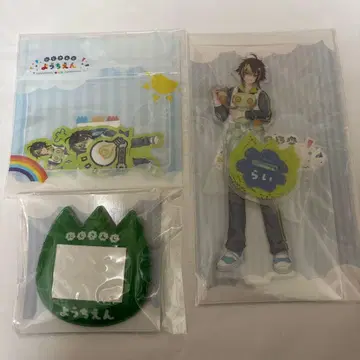 니지산지 요우치엔 이나미 라이 아크릴 스탠드 스티커 세트 이름 배지